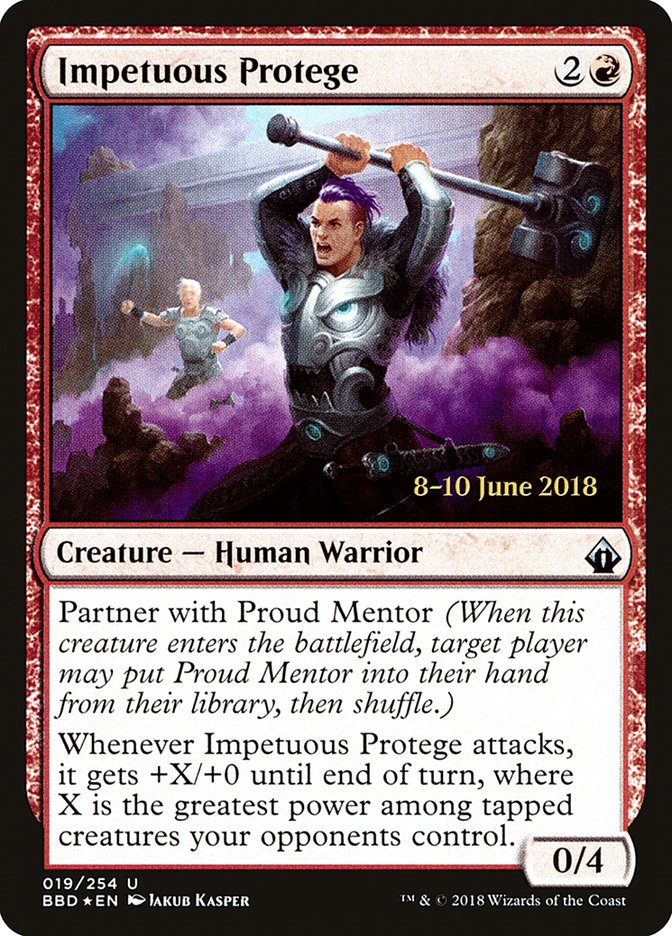 Impetuous Protege [Battlebond Prerelease Promos] | Rock City Comics