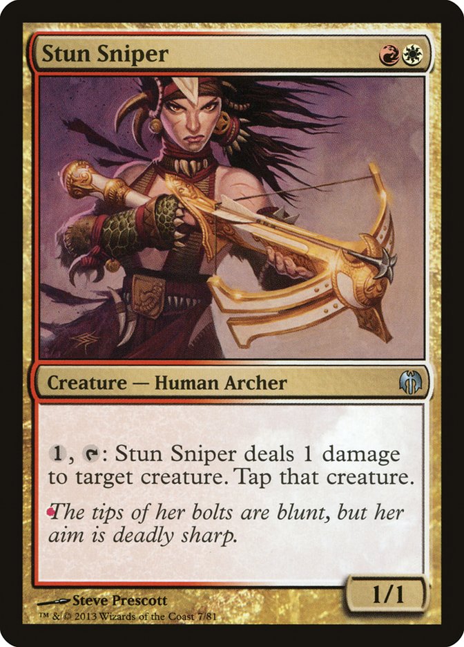 Stun Sniper [Duel Decks: Heroes vs. Monsters] | Rock City Comics