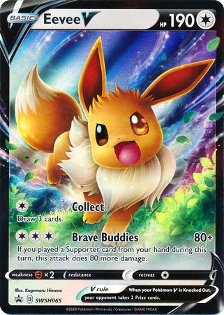 Eevee V (SWSH065) [Sword & Shield: Black Star Promos] | Rock City Comics