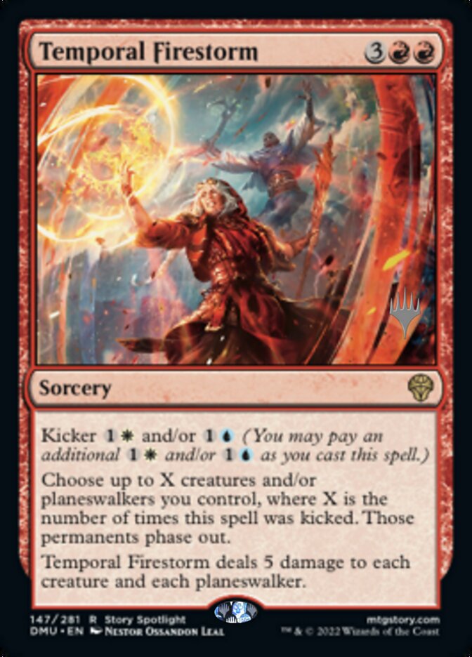 Temporal Firestorm (Promo Pack) [Dominaria United Promos] | Rock City Comics