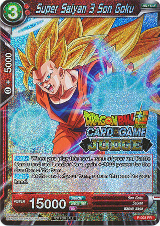 Super Saiyan 3 Son Goku (P-003) [Judge Promotion Cards] | Rock City Comics