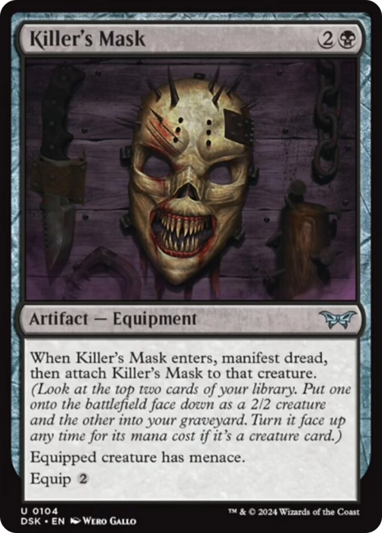 Killer's Mask [Duskmourn: House of Horror] | Rock City Comics