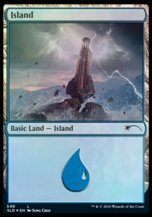 Island (Wizards) (549) [Secret Lair Drop Promos] | Rock City Comics