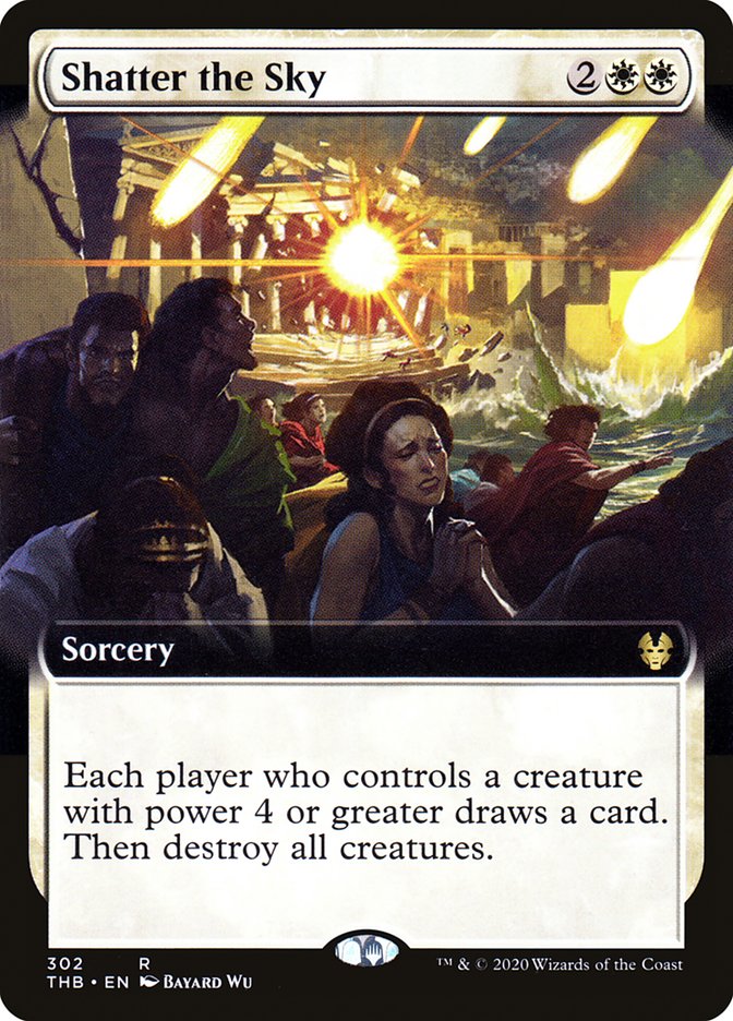 Shatter the Sky (Extended Art) [Theros Beyond Death] | Rock City Comics