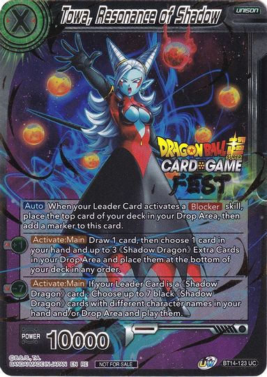 Towa, Resonance of Shadow (Card Game Fest 2022) (BT14-123) [Tournament Promotion Cards] | Rock City Comics