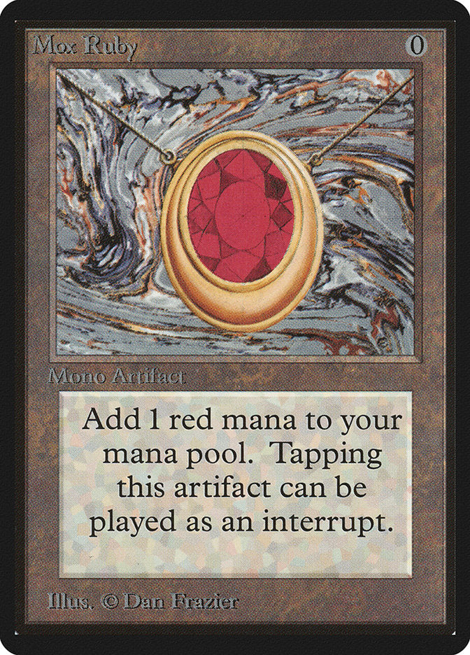 Mox Ruby [Beta Edition] | Rock City Comics
