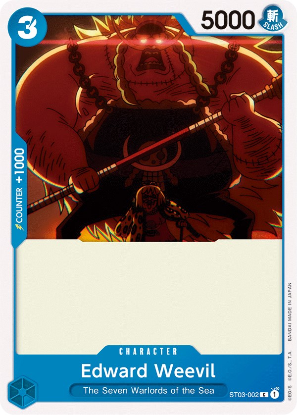 Edward Weevil [Starter Deck: The Seven Warlords of The Sea] | Rock City Comics