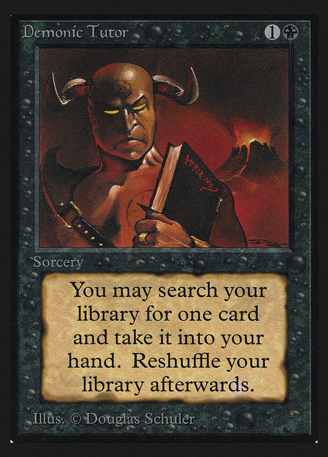 Demonic Tutor [International Collectors' Edition] | Rock City Comics