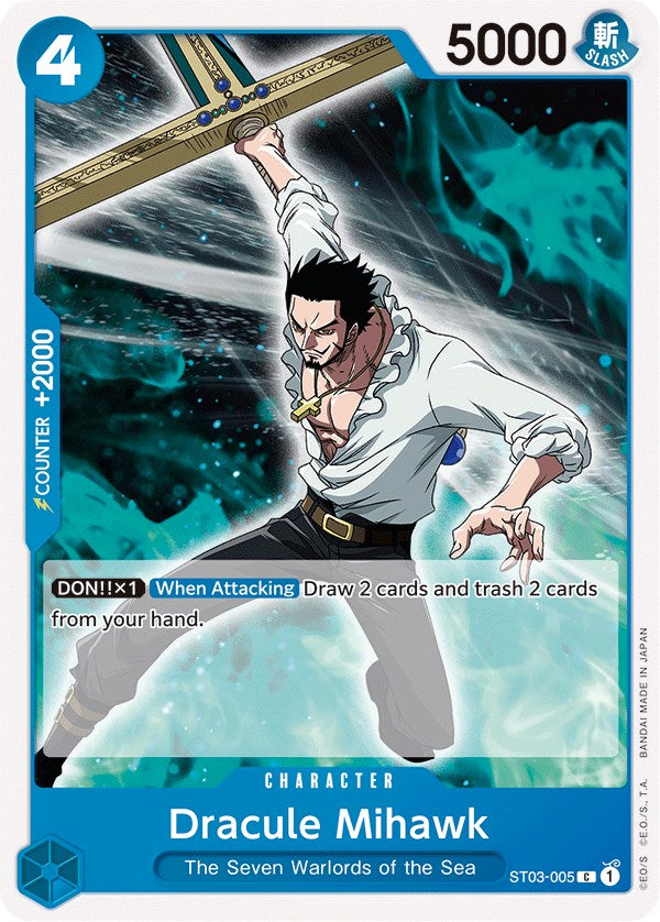 Dracule Mihawk [Starter Deck: The Seven Warlords of The Sea] | Rock City Comics