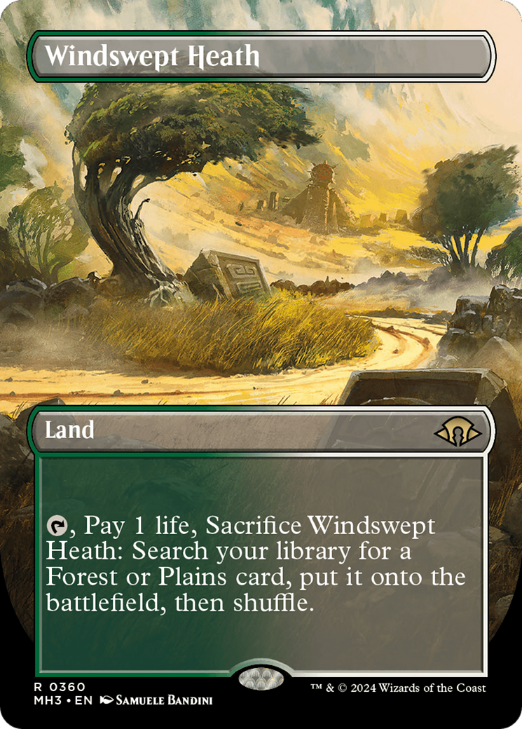 Windswept Heath (Borderless) [Modern Horizons 3] | Rock City Comics