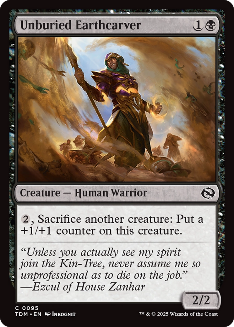 Unburied Earthcarver [Tarkir: Dragonstorm] | Rock City Comics