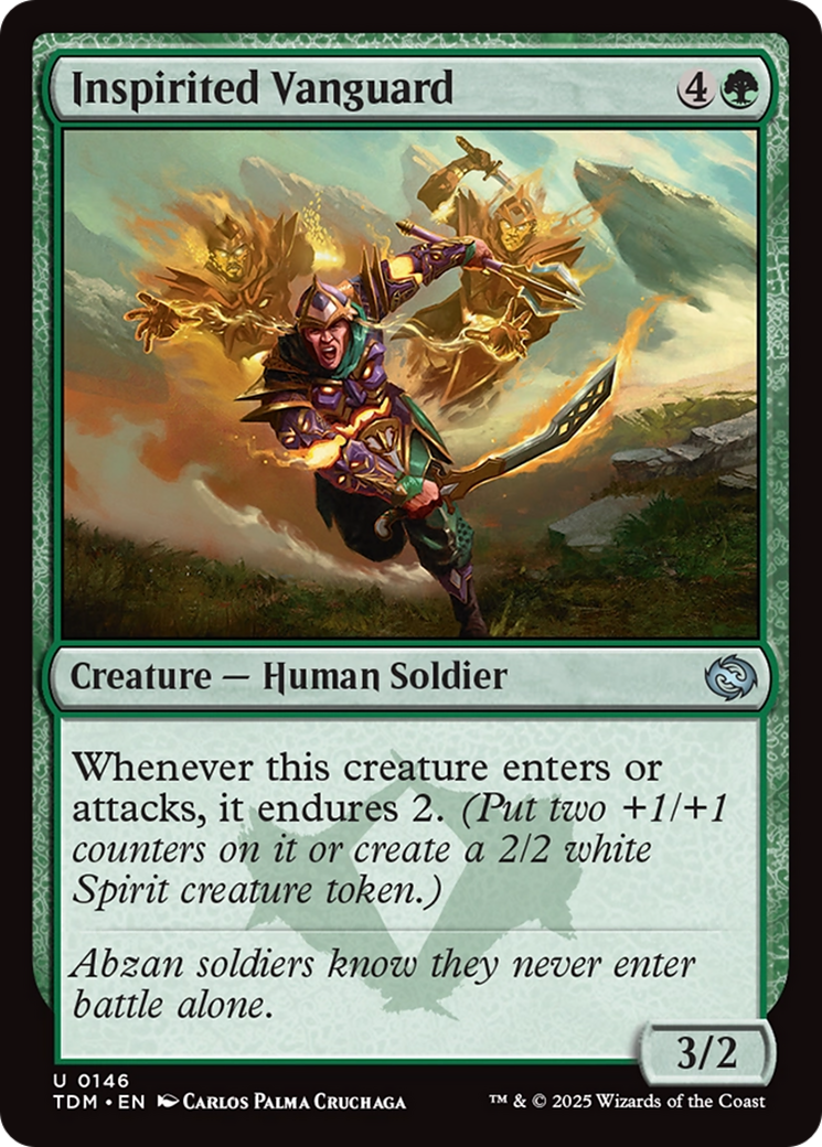 Inspirited Vanguard [Tarkir: Dragonstorm] | Rock City Comics