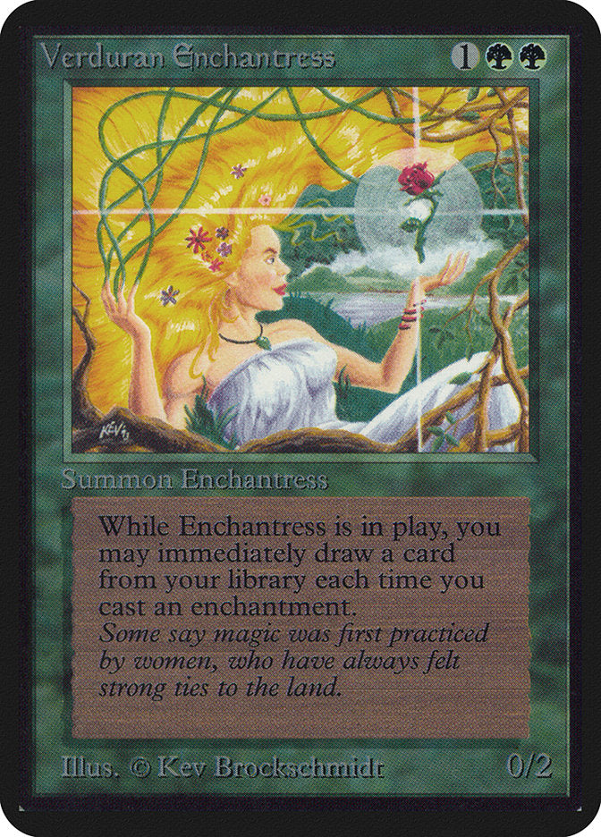 Verduran Enchantress [Alpha Edition] | Rock City Comics