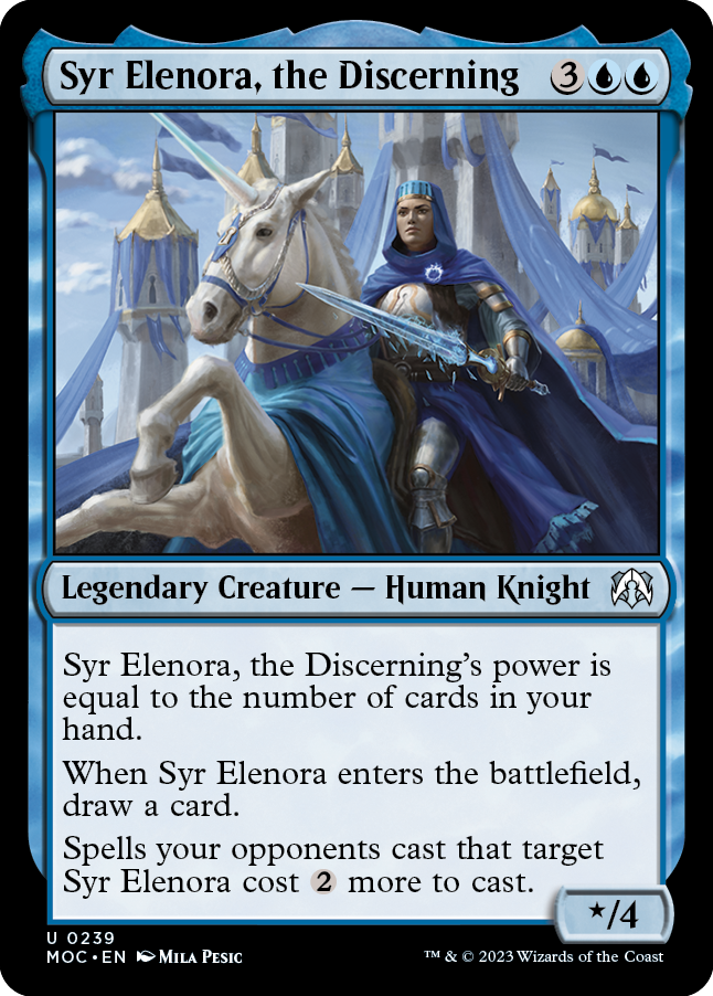Syr Elenora, the Discerning [March of the Machine Commander] | Rock City Comics