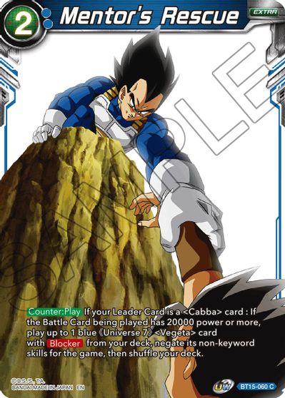 Mentor's Rescue (BT15-060) [Saiyan Showdown] | Rock City Comics