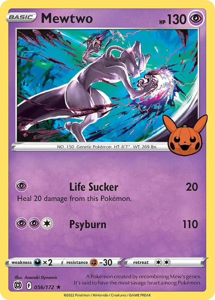 Mewtwo (056/172) [Trick or Trade] | Rock City Comics