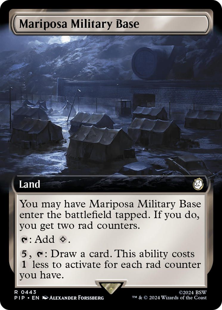 Mariposa Military Base (Extended Art) [Fallout] | Rock City Comics