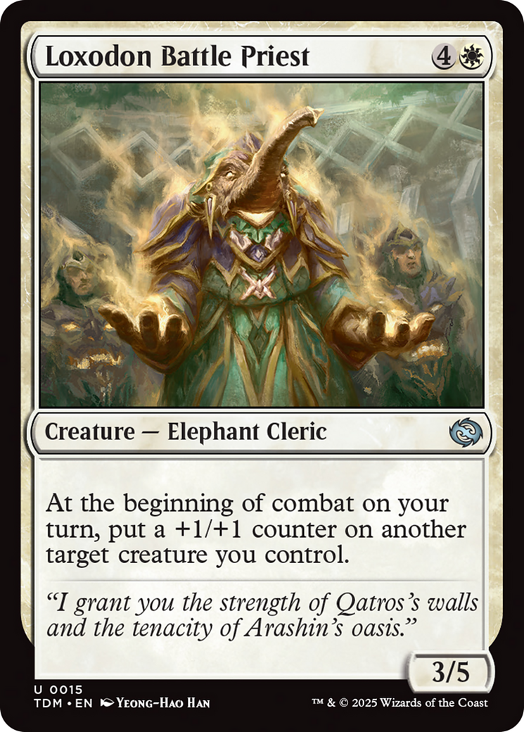 Loxodon Battle Priest [Tarkir: Dragonstorm] | Rock City Comics