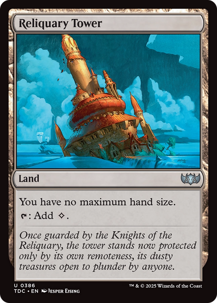 Reliquary Tower [Tarkir: Dragonstorm Commander] | Rock City Comics