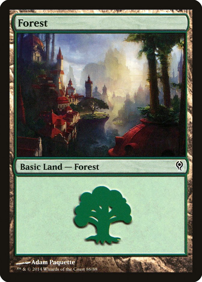 Forest (86) [Duel Decks: Jace vs. Vraska] | Rock City Comics