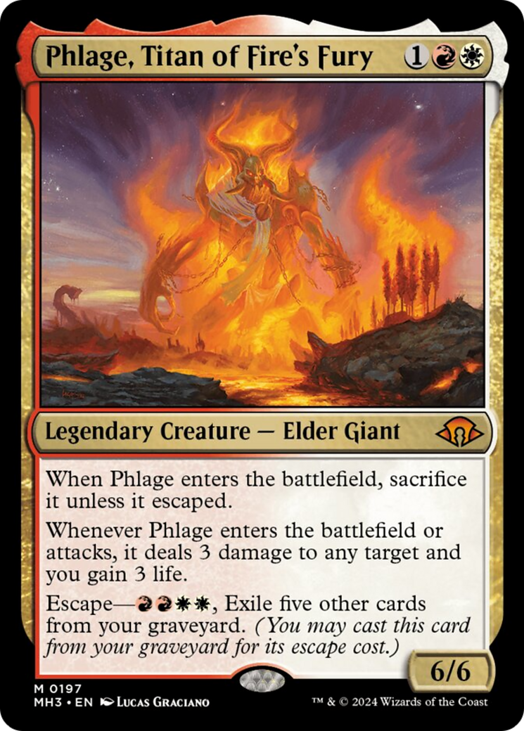 Phlage, Titan of Fire's Fury [Modern Horizons 3] | Rock City Comics