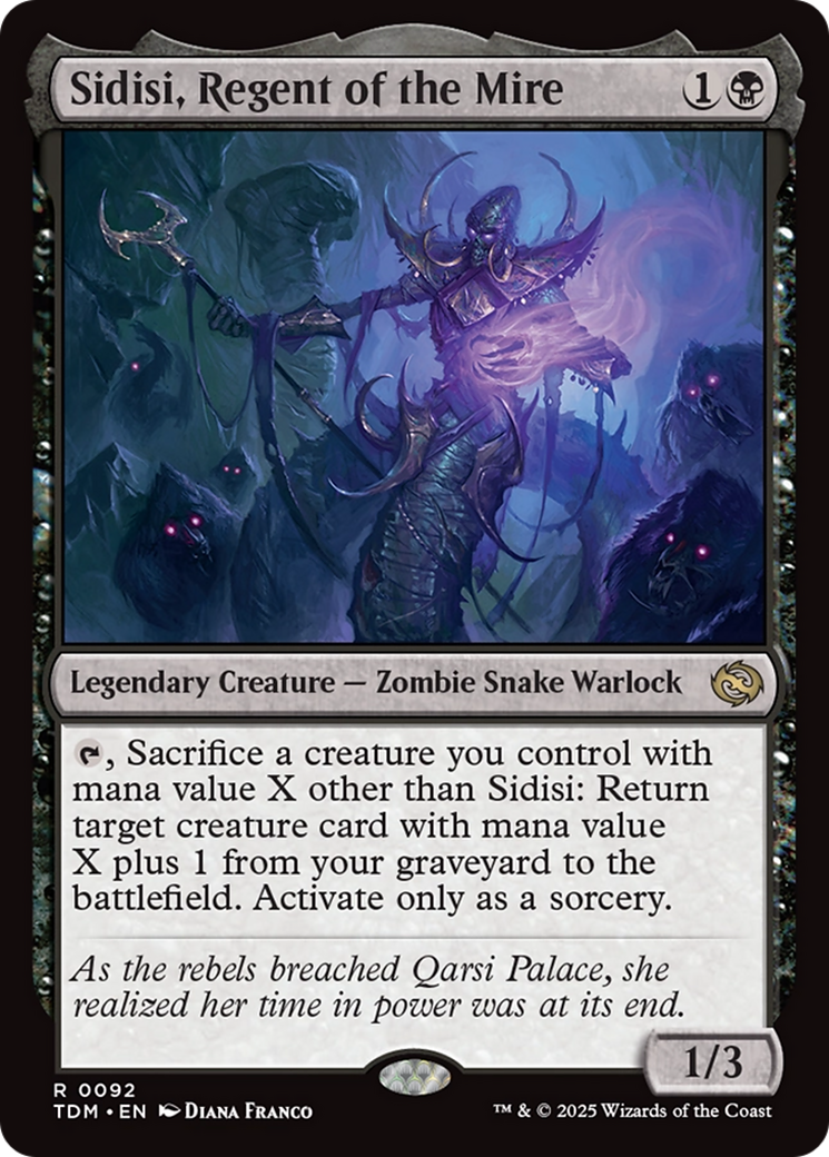 Sidisi, Regent of the Mire [Tarkir: Dragonstorm] | Rock City Comics
