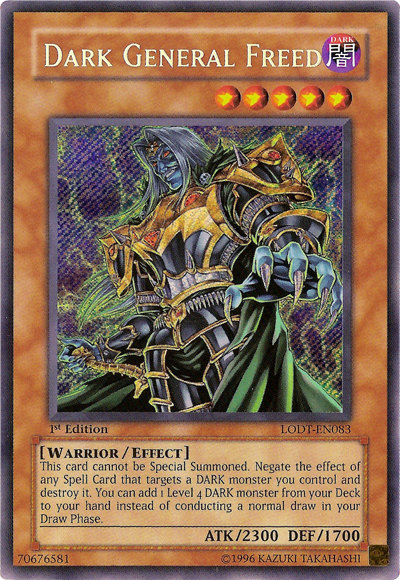 Dark General Freed [LODT-EN083] Secret Rare | Rock City Comics