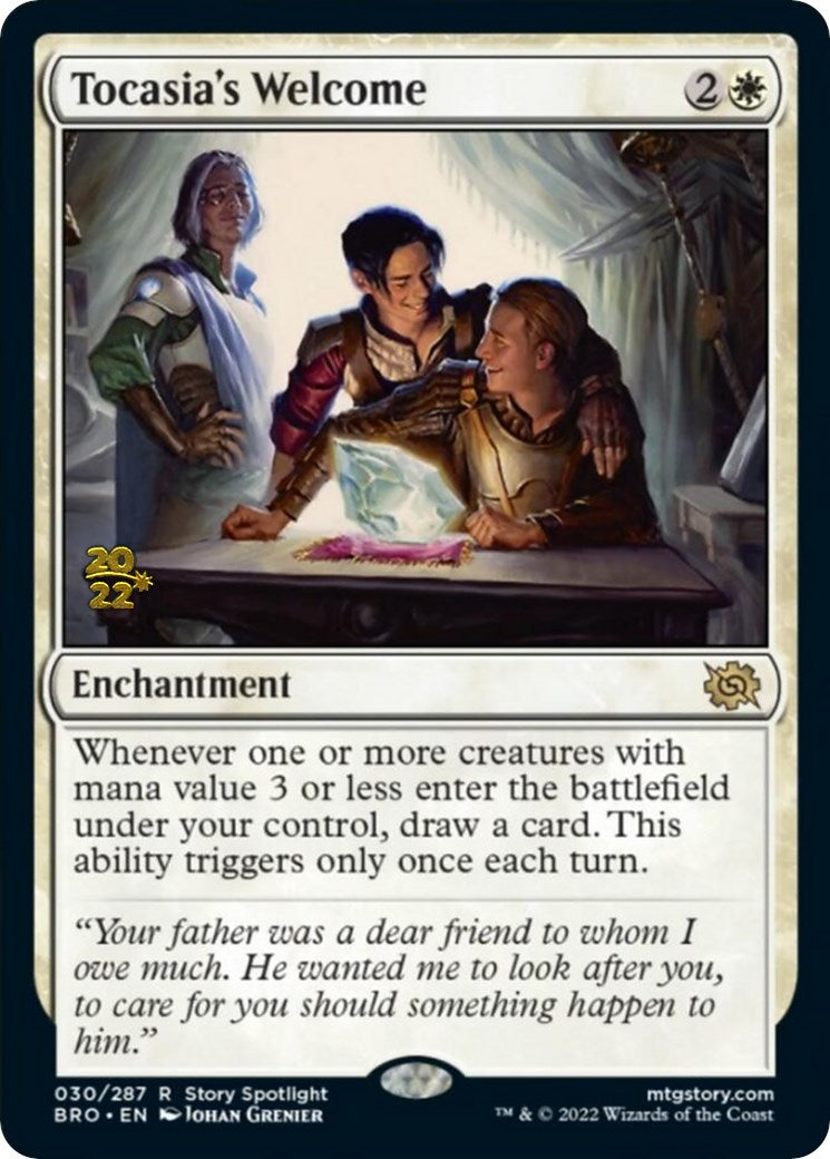 Tocasia's Welcome [The Brothers' War Prerelease Promos] | Rock City Comics