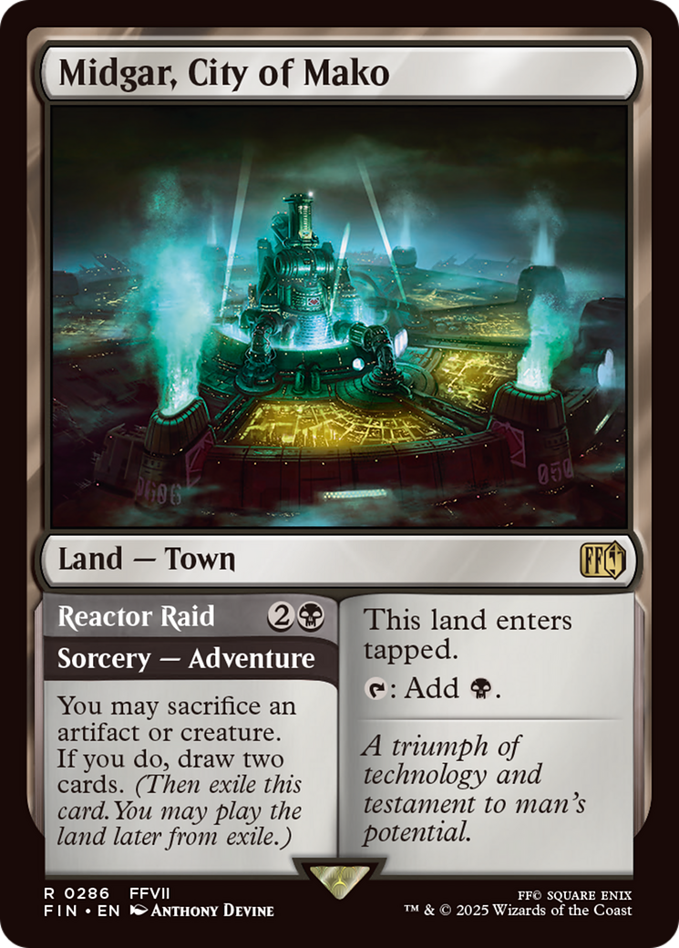 Midgar, City of Mako [FINAL FANTASY] | Rock City Comics