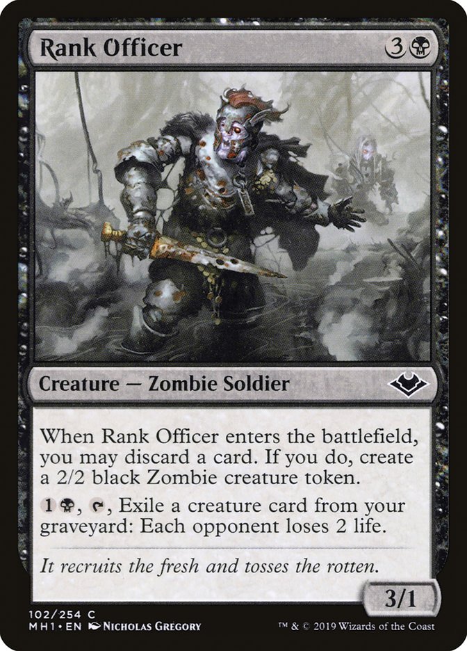 Rank Officer [Modern Horizons] | Rock City Comics