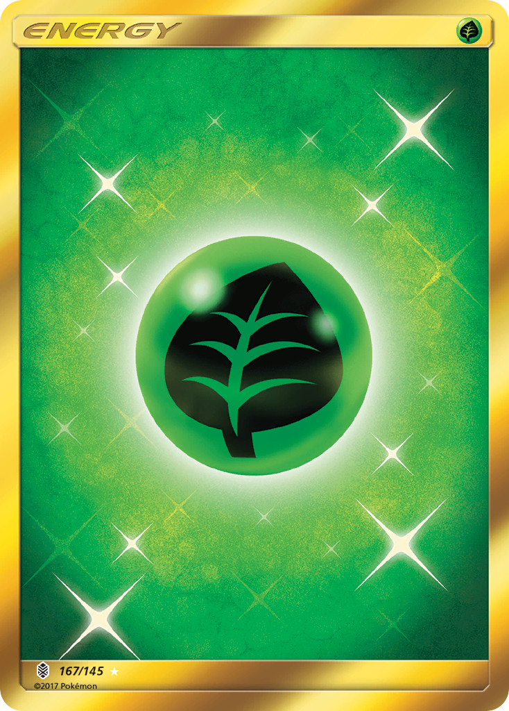 Grass Energy (167/145) [Sun & Moon: Guardians Rising] | Rock City Comics