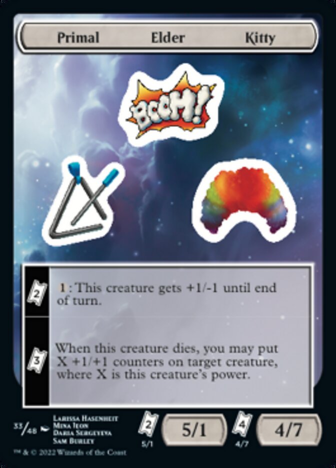 Primal Elder Kitty [Unfinity Stickers] | Rock City Comics