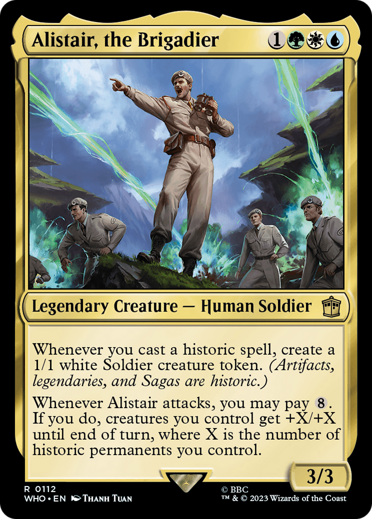Alistair, the Brigadier [Doctor Who] | Rock City Comics