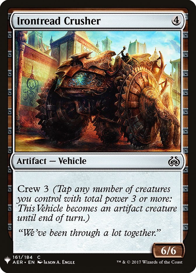 Irontread Crusher [Mystery Booster] | Rock City Comics