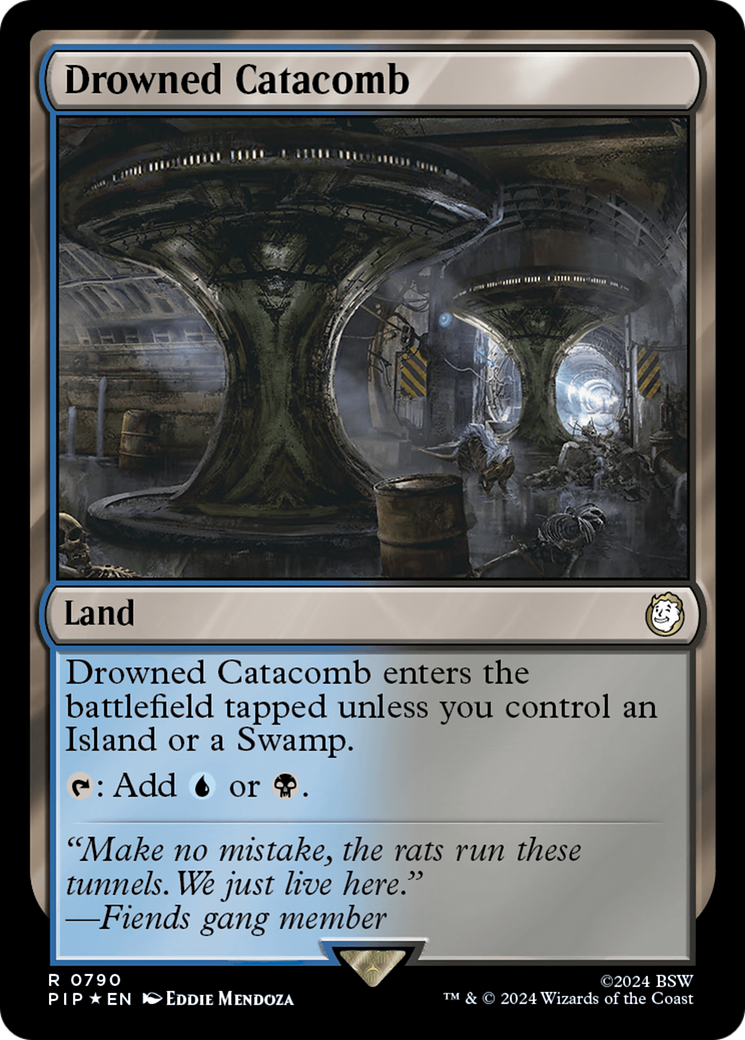 Drowned Catacomb (Surge Foil) [Fallout] | Rock City Comics