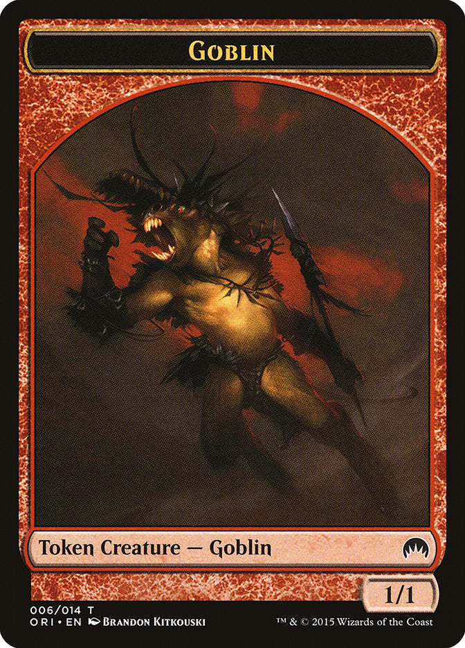 Goblin Token [Magic Origins Tokens] | Rock City Comics