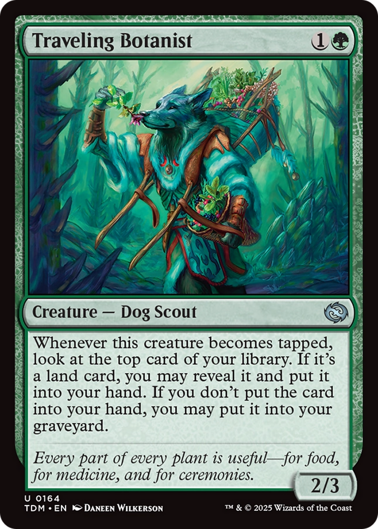 Traveling Botanist [Tarkir: Dragonstorm] | Rock City Comics