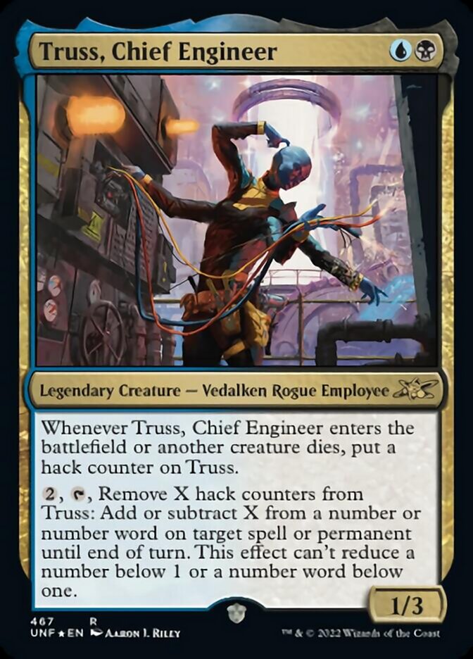 Truss, Chief Engineer (Galaxy Foil) [Unfinity] | Rock City Comics
