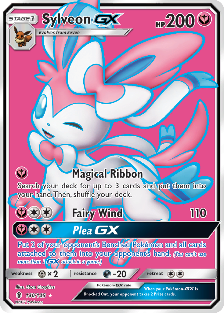 Sylveon GX (140/145) [Sun & Moon: Guardians Rising] | Rock City Comics