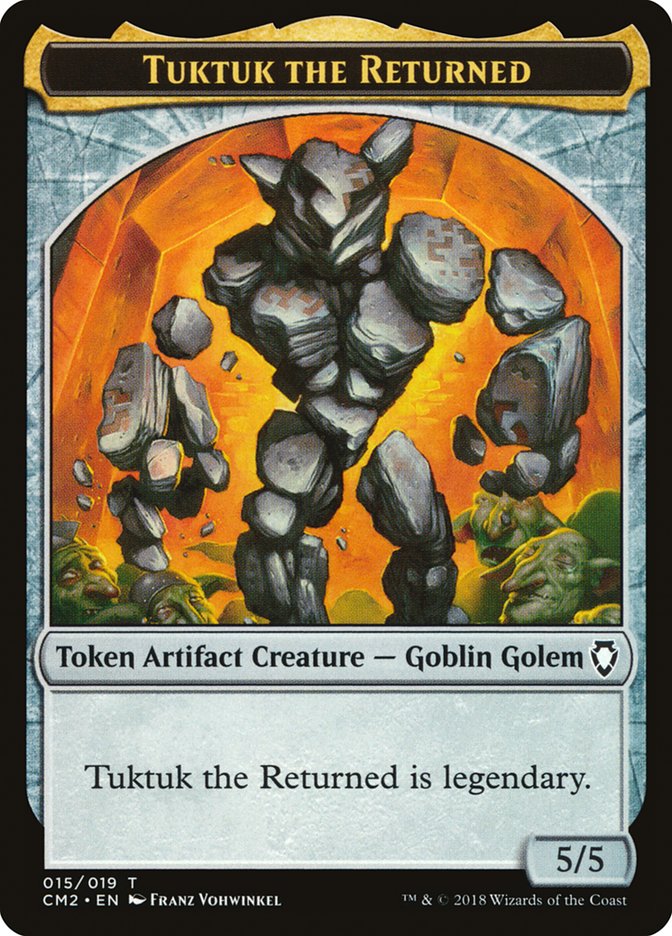 Tuktuk the Returned Token [Commander Anthology Volume II Tokens] | Rock City Comics