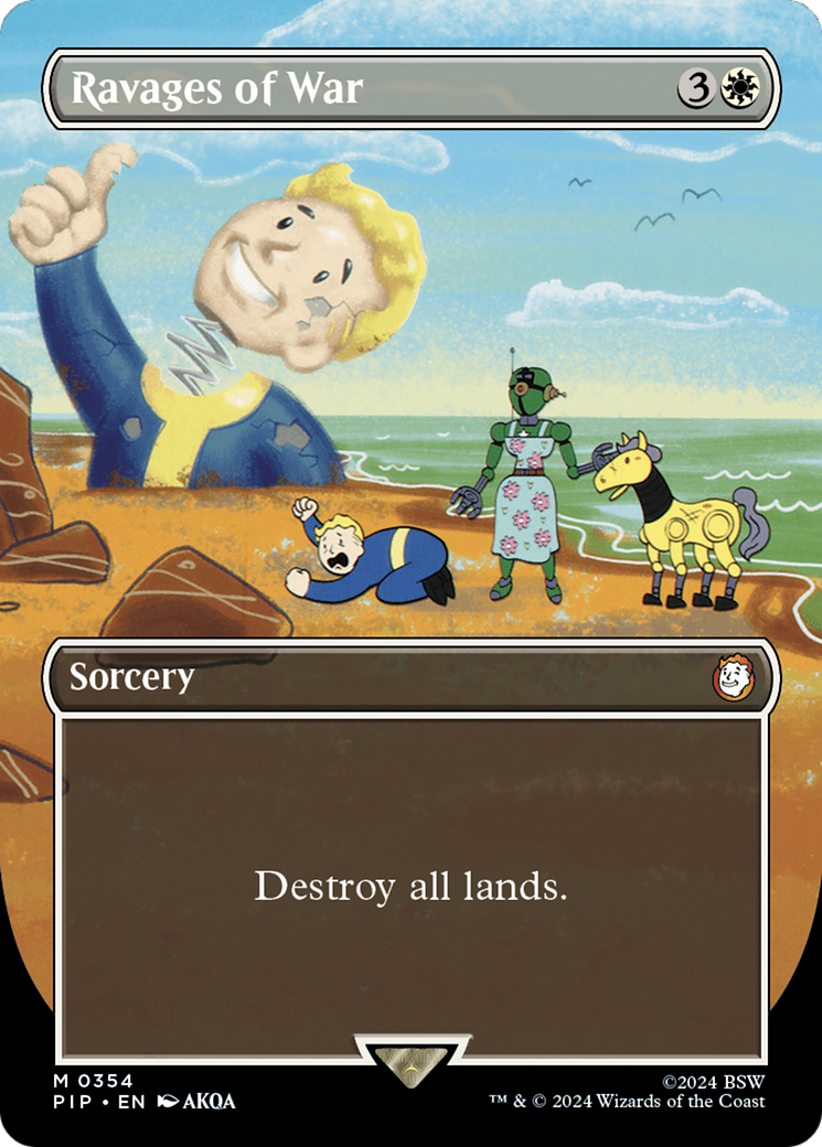 Ravages of War (Borderless) [Fallout] | Rock City Comics