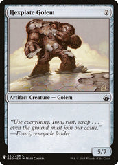 Hexplate Golem [Mystery Booster] | Rock City Comics