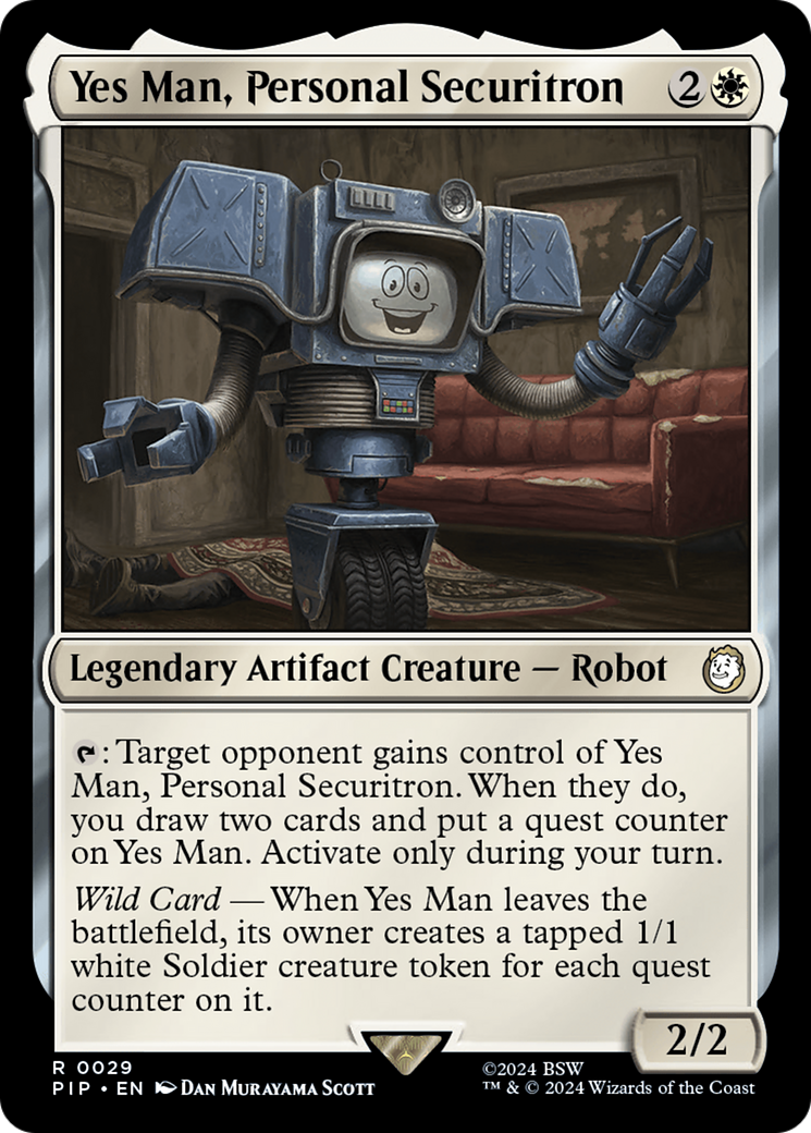 Yes Man, Personal Securitron [Fallout] | Rock City Comics