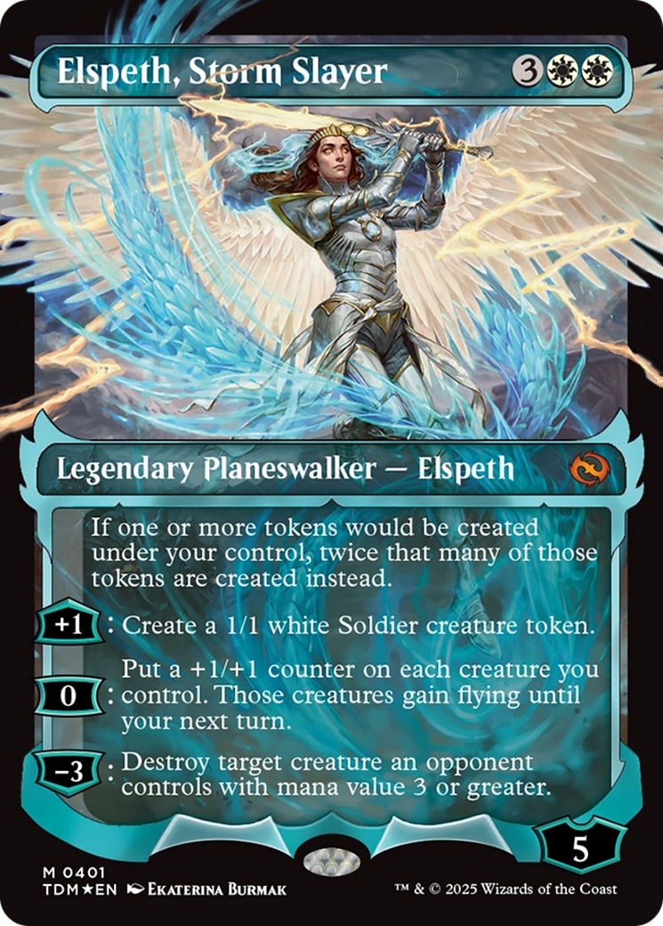 Elspeth, Storm Slayer (Showcase) [Tarkir: Dragonstorm] | Rock City Comics