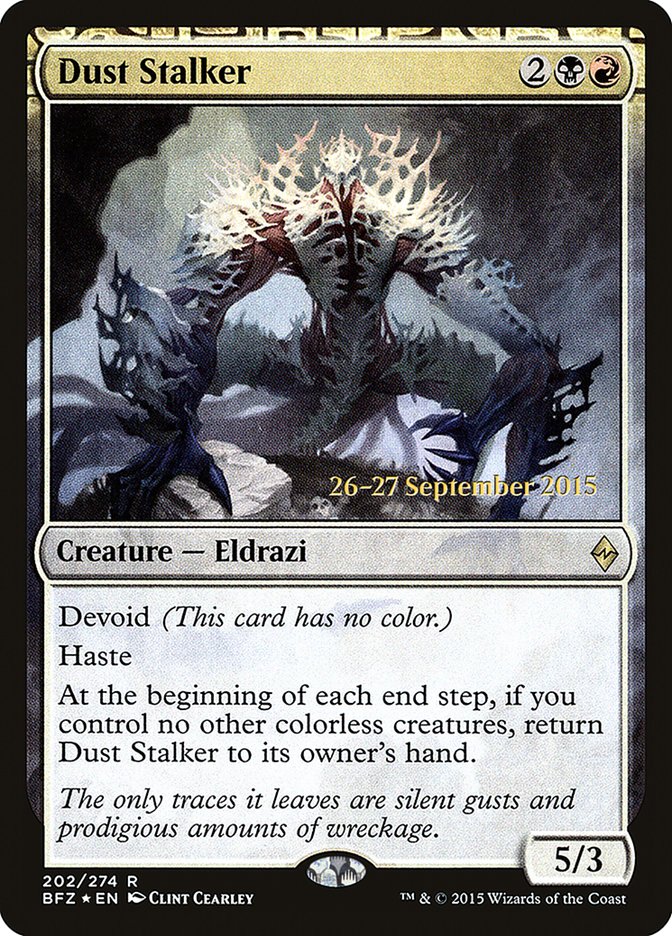 Dust Stalker [Battle for Zendikar Prerelease Promos] | Rock City Comics