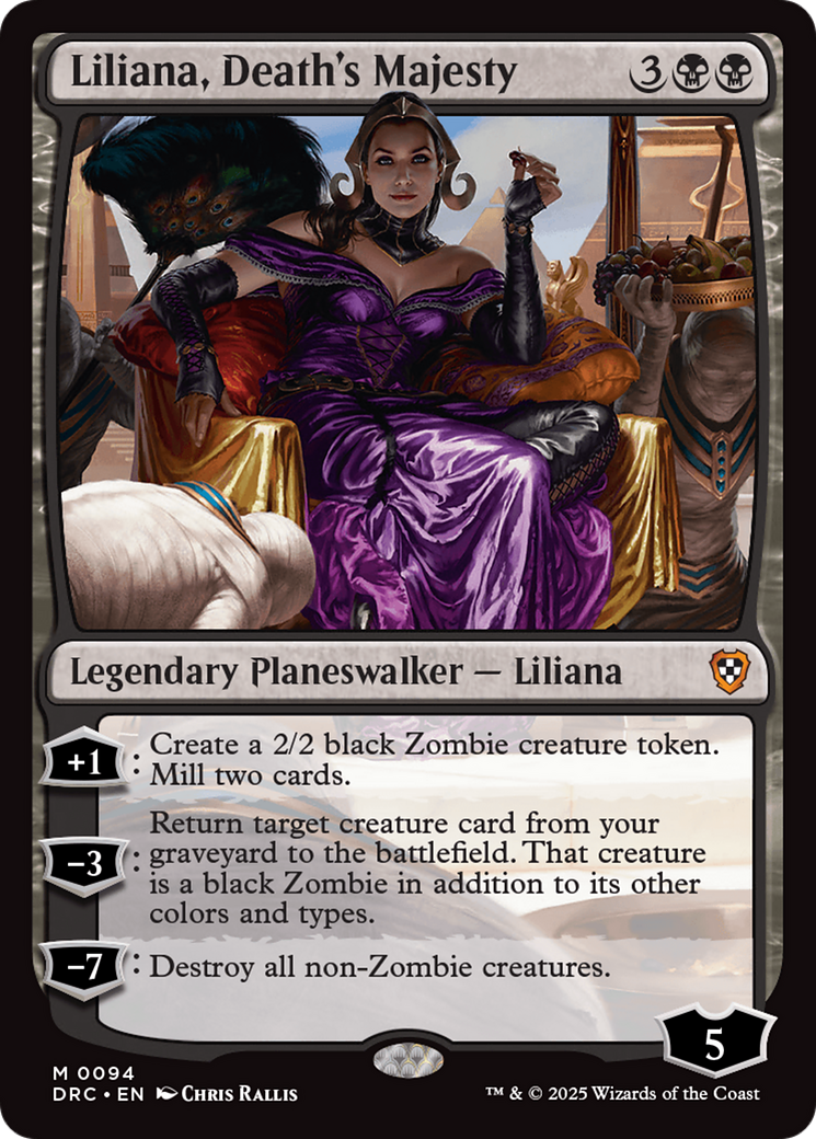 Liliana, Death's Majesty [Aetherdrift Commander] | Rock City Comics