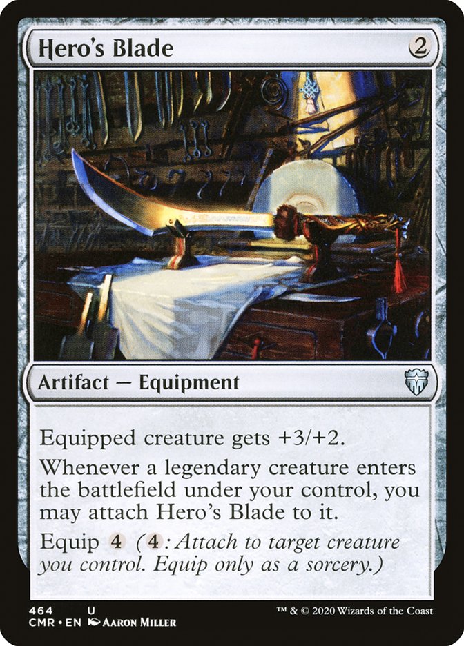 Hero's Blade (464) [Commander Legends] | Rock City Comics