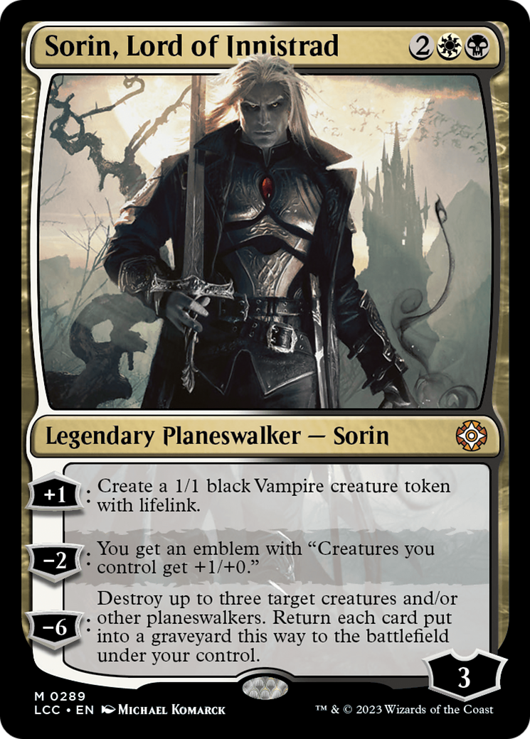 Sorin, Lord of Innistrad [The Lost Caverns of Ixalan Commander] | Rock City Comics