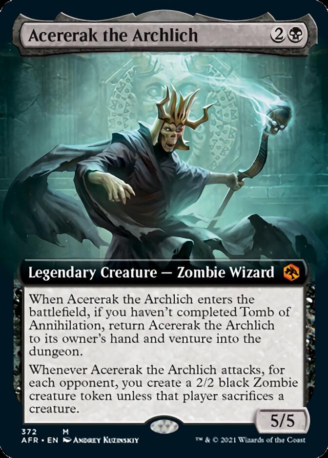 Acererak the Archlich (Extended Art) [Dungeons & Dragons: Adventures in the Forgotten Realms] | Rock City Comics