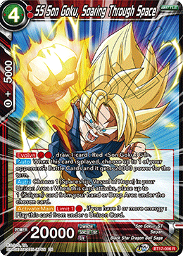 SS Son Goku, Soaring Through Space (BT17-006) [Ultimate Squad] | Rock City Comics